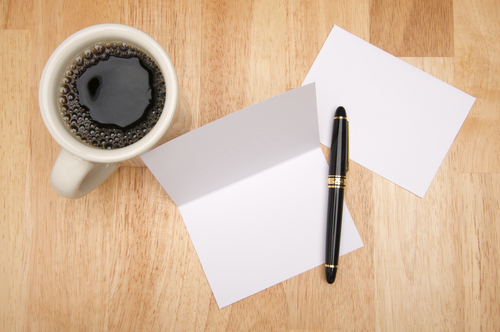 Writing A  Thank you note